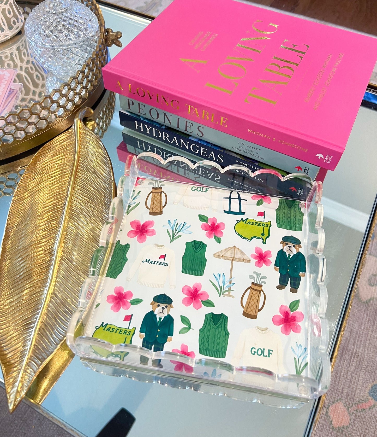 Masters Inspired Acrylic Tray