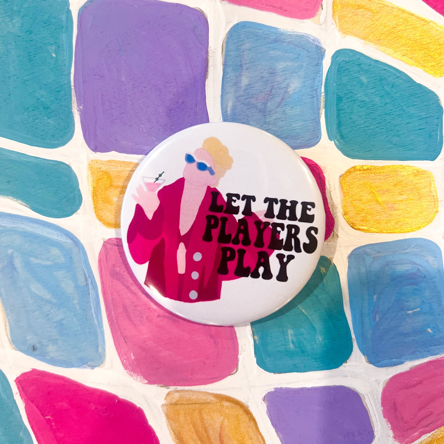 Let the Players Play Button