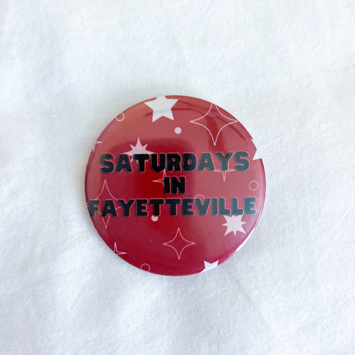 Saturdays in Fayetteville Button