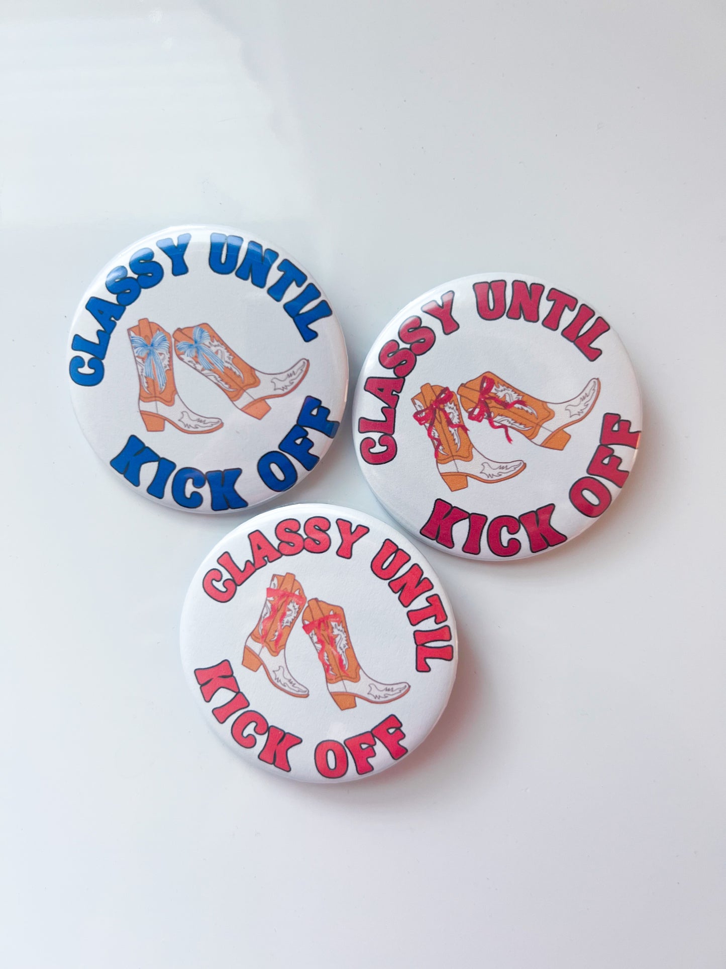 Classy Until Kick Off Button