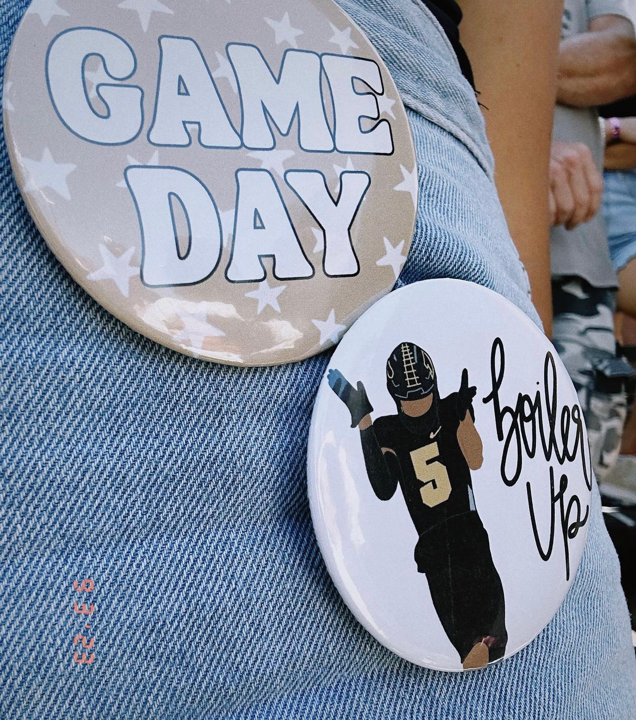 Custom 21st Birthday Buttons
