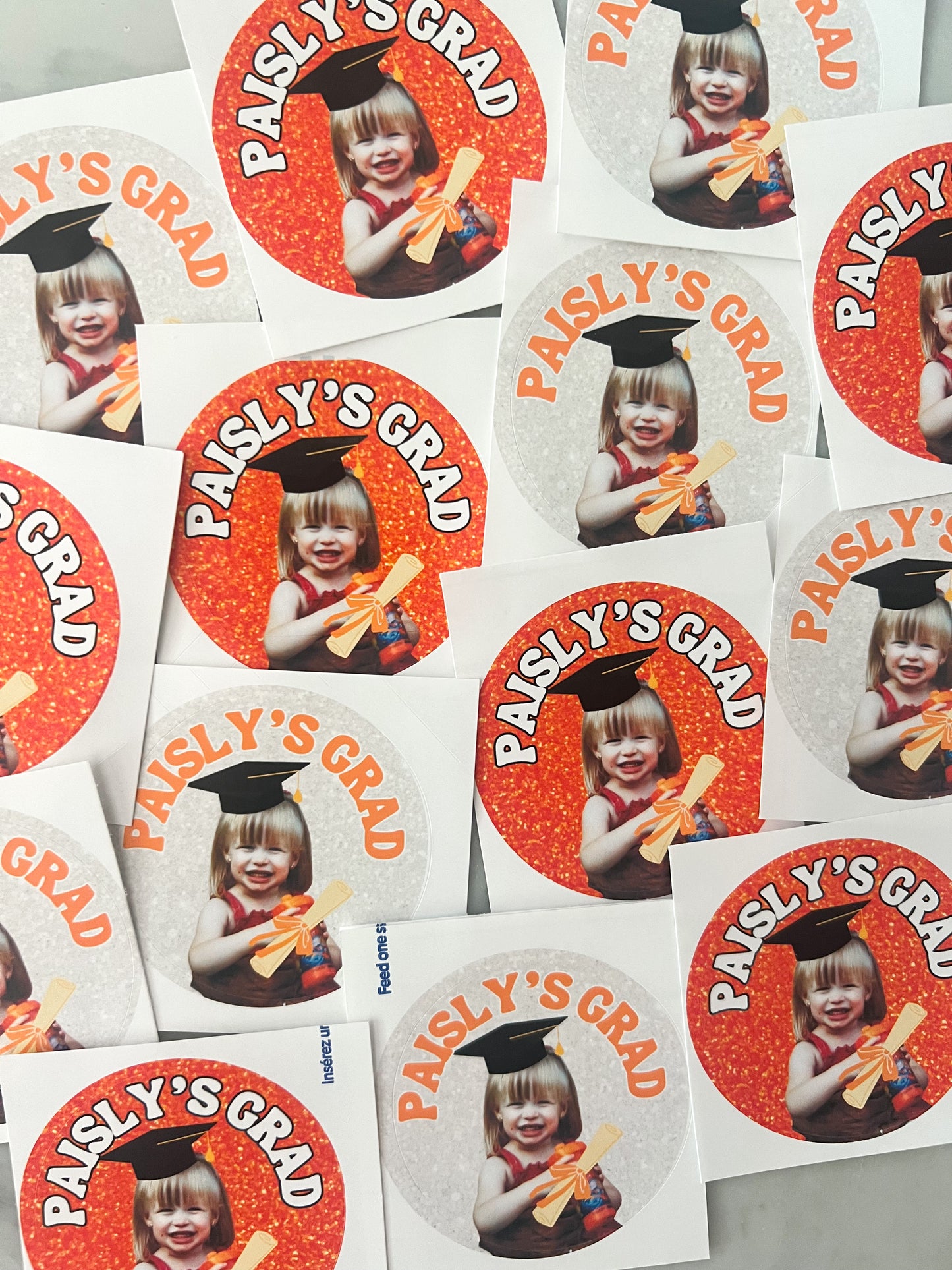 The Glitter Pack- Custom Graduation Stickers
