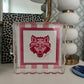 College Outline Scalloped Acrylic Tray