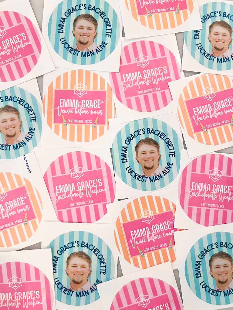 Bachelorette Bundle- Custom Bach Party Stickers