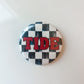 Tide Checkered Button