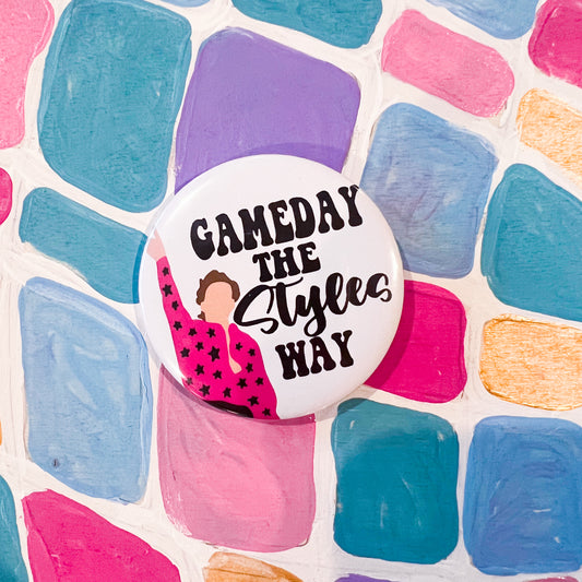 Gameday the Styles Way Button