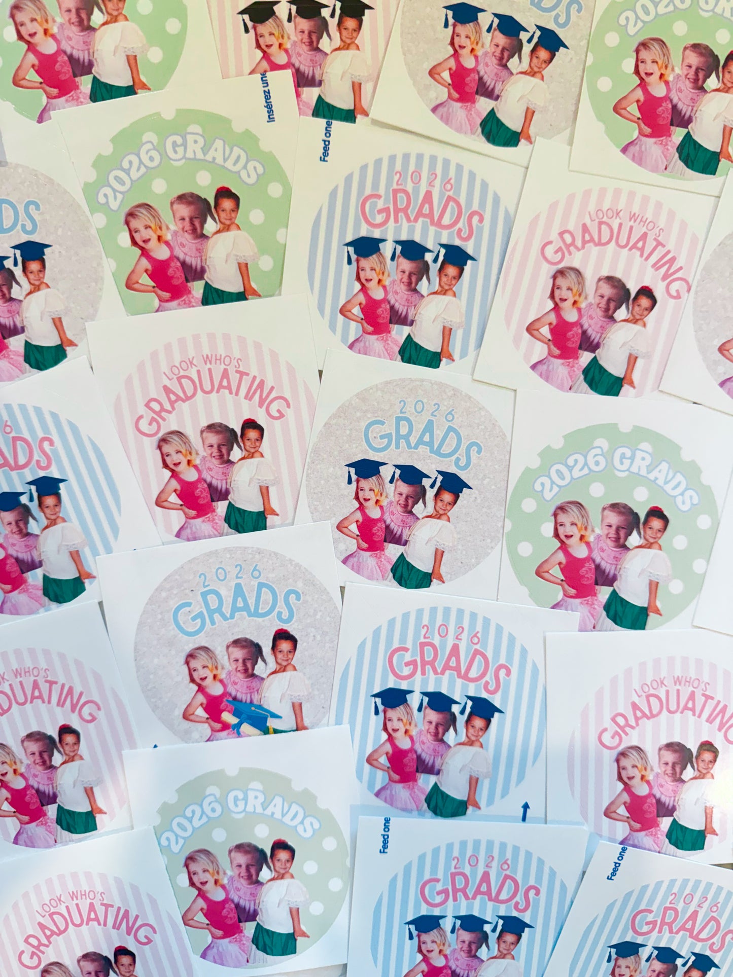 The Colorful Pack- Custom Graduation Stickers