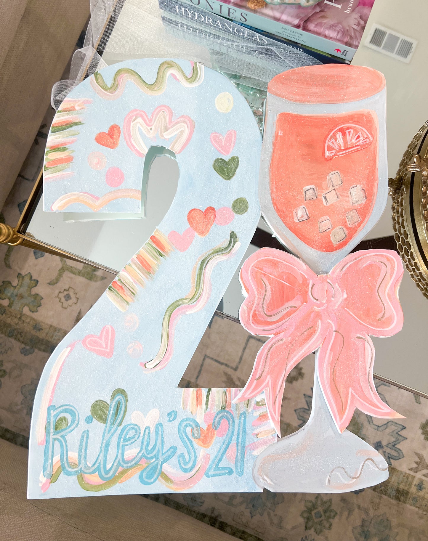 21st Creamsicle Sign