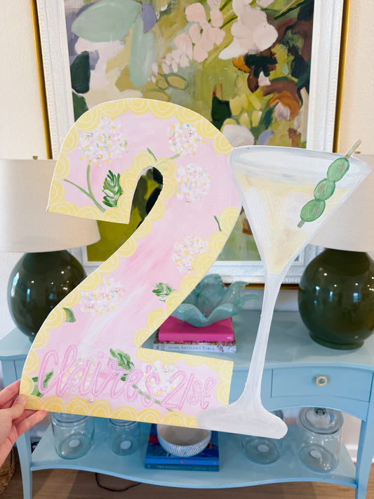 The Floral Garden 21 Sign