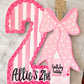21st Birthday Sign- Pink Champagne