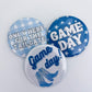 Blue Gameday Button Bundle